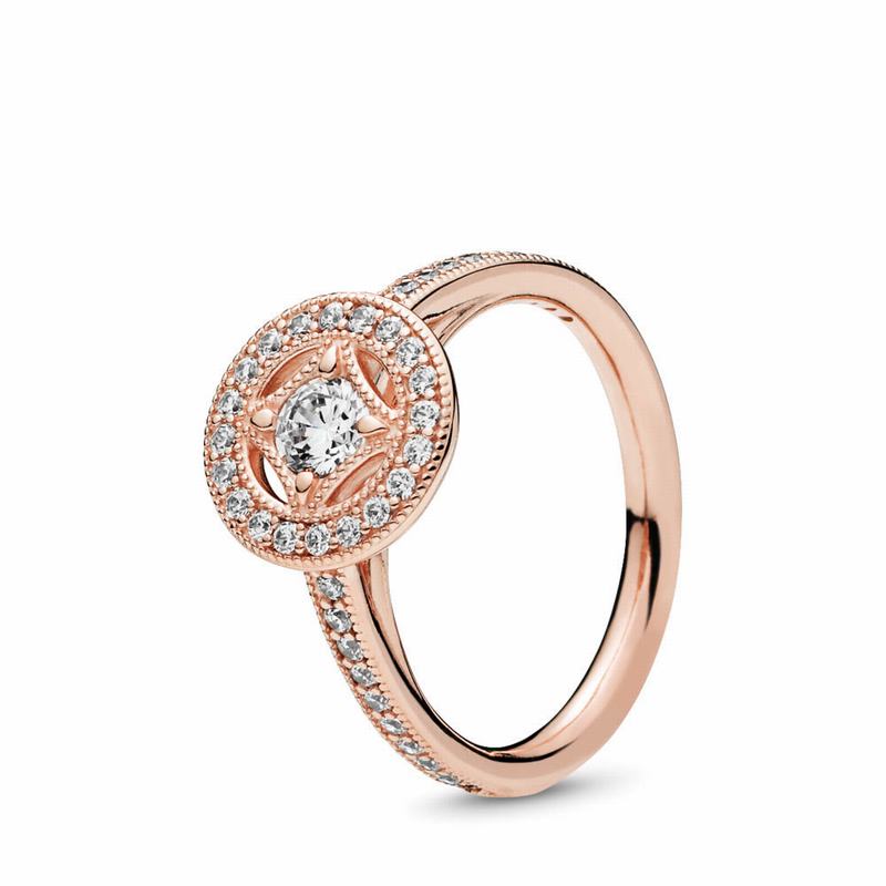 Pandora Rose™ Vintage Allure Promise Ring Outlet NZ (984152-LBH)